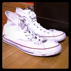 White high top converse